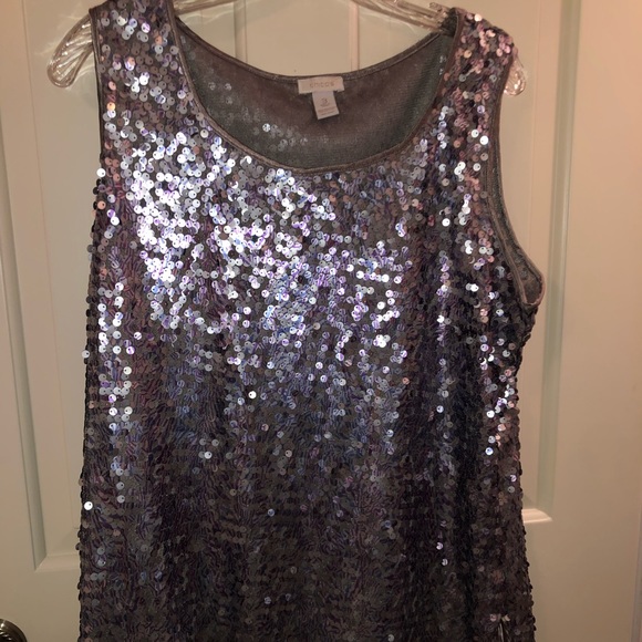 Chico's Tops - Sequin Chico’s tank top Chico's Tops - Sequin Chico’s tank top